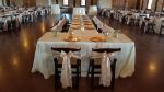 Picture of Table Cloth 90X132 - Ivory (Poly Damask  Rectangle)