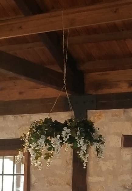Picture of Decor (Hanging Greenery Wreath) 20 - Green