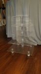 Picture of Cupcake Stand (Square Acrylic Tower)  - Clear