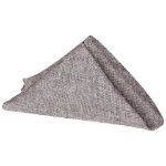 Picture of Napkin 20X20 - Gray (Faux Burlap Square)