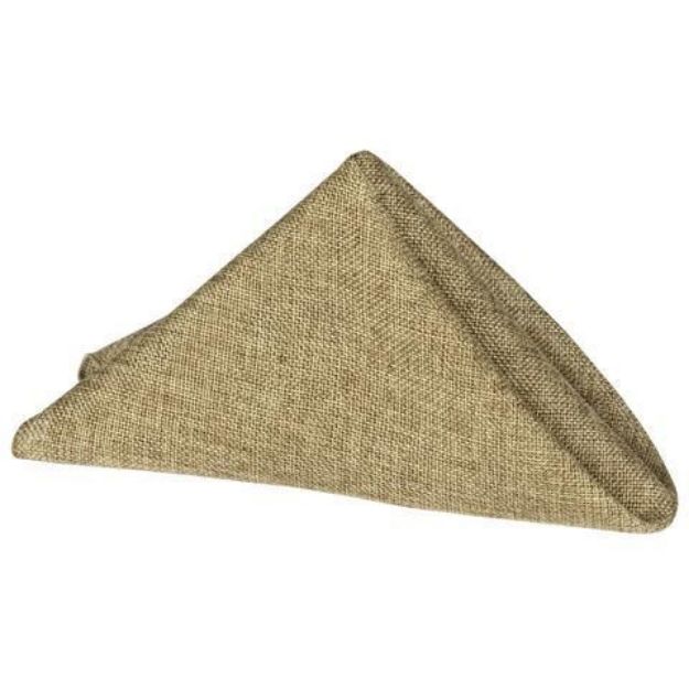 Picture of Napkin 20X20 - Natural (Faux Burlap Square)