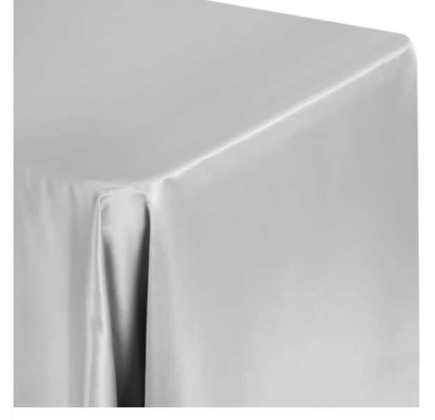 Picture of 90X132 - Silver Gray (Lamour Satin Oblong)