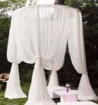 Picture of Backdrop (Rounded Pipe & Drape) 8ft - Metal