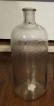 Picture of Vase (Hammered Bojo Jug Lg) 5.5x5.5x12 - Clear