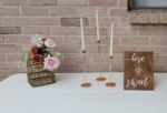 Picture of Decor (Modern Taper Candle Trio)  - Gold