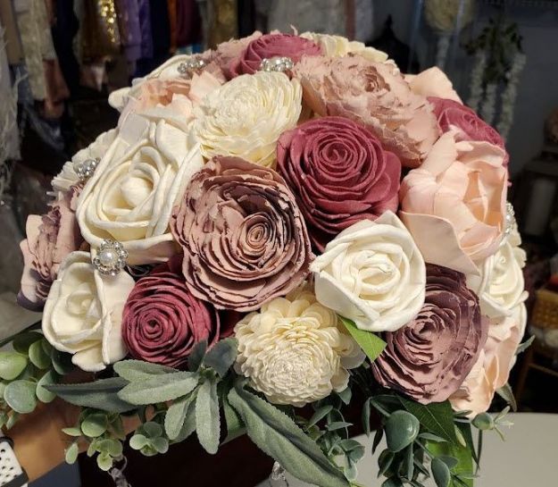 Picture of Flower (Rose Flower Ball)  - Mauve