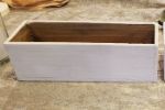 Picture of Wood Box (Planter Box) 12x4x4 - White