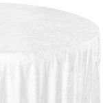 Picture of 132 - White (Velvet Round)