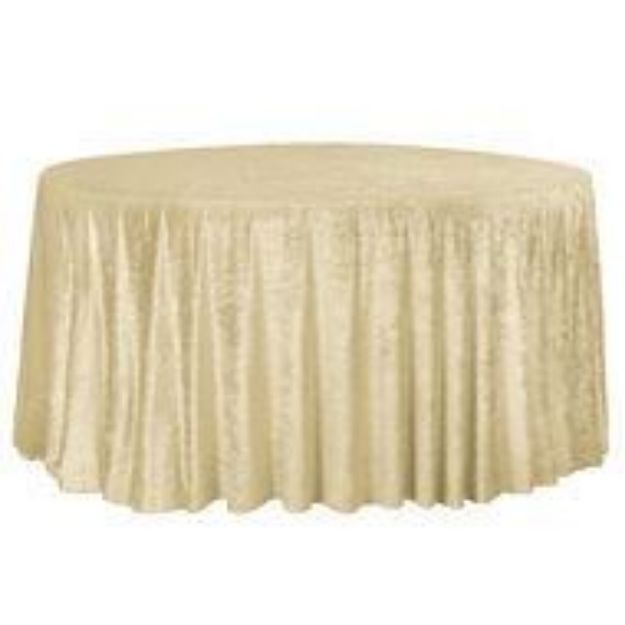 Picture of 132 - Champagne (Velvet Round)