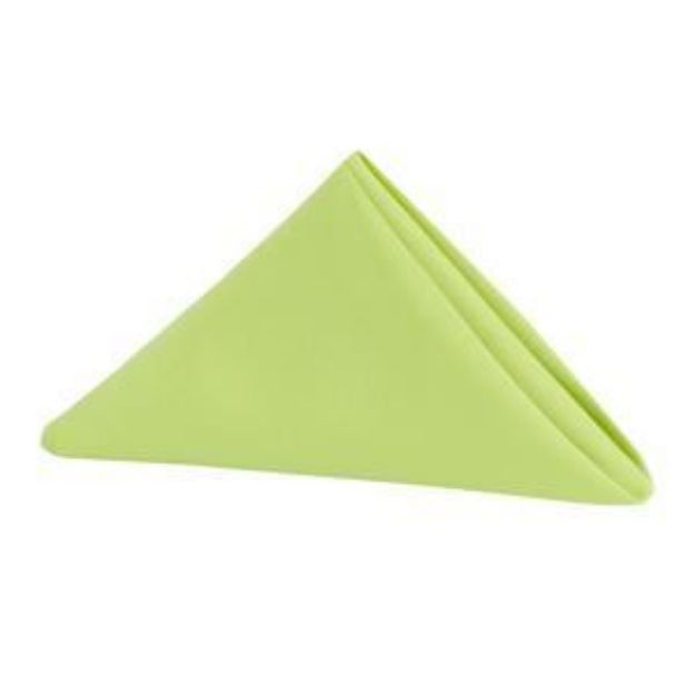 Picture of Napkin 20x20 - Apple green (Poly )
