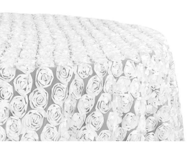 Picture of 120 - White (Mesh Rosette )
