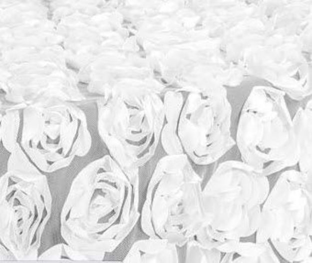 Picture of 85X85 - White (Mesh Rosette )
