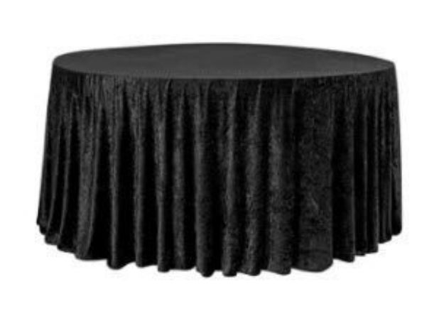Picture of 132 - Black (Velvet Round )