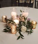 Picture of Vase (Short Trio Cylinders)  - Clear