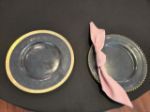 Picture of Charger Plate (Glass Gold Rim)  - Gold
