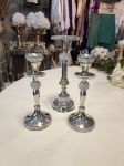 Picture of Decor (Silver Bling Taper Trio)  - Silver