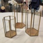 Picture of Decor (Hexagon Trio)  - Gold