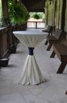 Picture of Table Cloth 132 - Ivory (Poly Round)