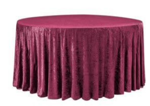 Picture of 120 - Burgundy (Velvet Round)