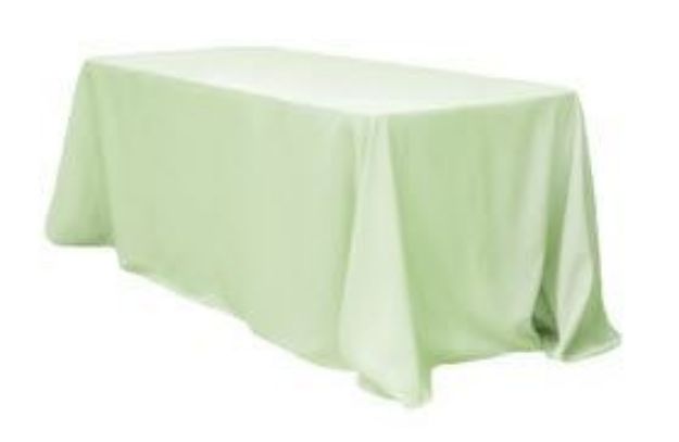 Picture of 90X132 - Light Sage (Poly Rectangle)