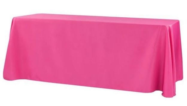 Picture of 90x156 - Fuchsia (Poly Oblong)