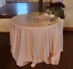 Picture of Table Cloth 120 - Blush (Lamour satin Round)