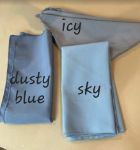 Picture of Napkin 19X19 - Sky blue (Poly Square)