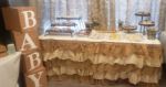 Picture of Table Skirt 8 - Burlap