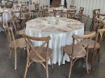 Picture of 120 - Ivory (Lamour satin round)