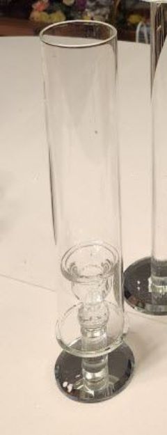 Picture of Decor (Crystal taper candle holder)  - Clear