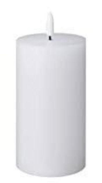 Picture of Candle (LED Pillar Candle) 3X6 - White