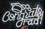 Picture of Sign (Congrats Grad) 10X17 - White