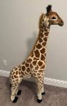 Picture of Decor (Jumbo Giraffe Stuffed Animal)  - Brown
