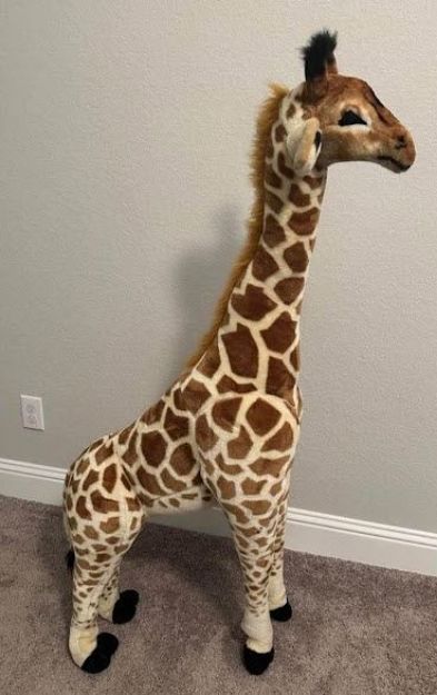 Picture of Decor (Jumbo Giraffe Stuffed Animal)  - Brown