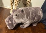 Picture of Decor (Hippo Stuffed Animal)  - Gray