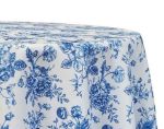 Picture of 132 - Blue (French Toile Round)