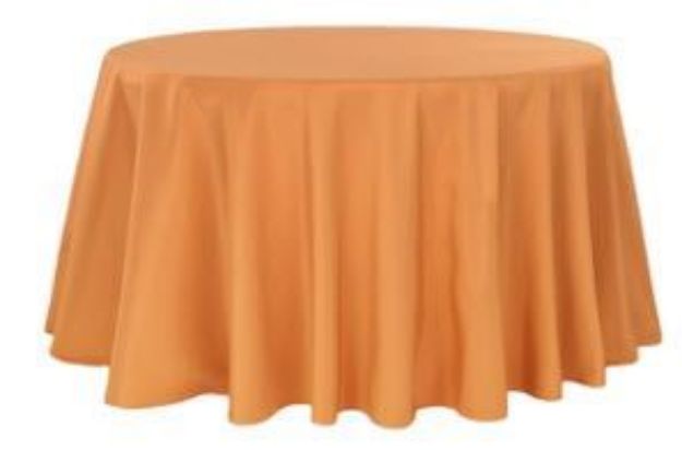 Picture of 120 - Burnt Orange (Poly Round)