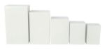 Picture of Column (Metal Square Pedestal - S) 10X20 - White