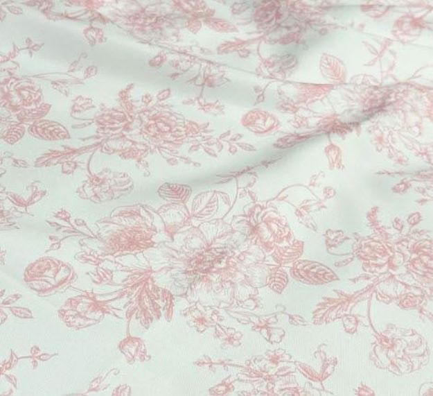 Picture of 108X156 - Mauve (King Drape French Toile Rectangle)