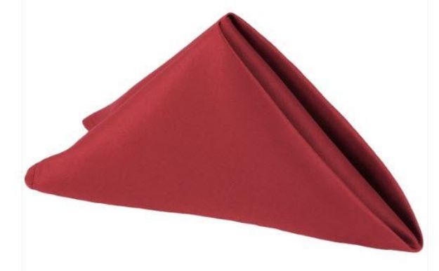 Picture of 20X20 - Apple Red (Lamour Satin Square)