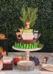 Picture of Cake stand (Beaded Wooden)  - White