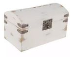 Picture of Decor (White Wooden Gift Card Box)  - White