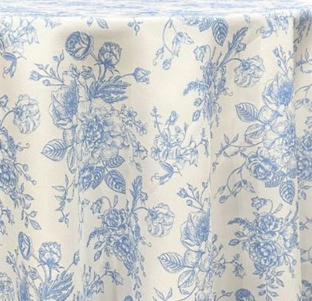 Picture of 132 - Dusty Blue (French Toile Round)