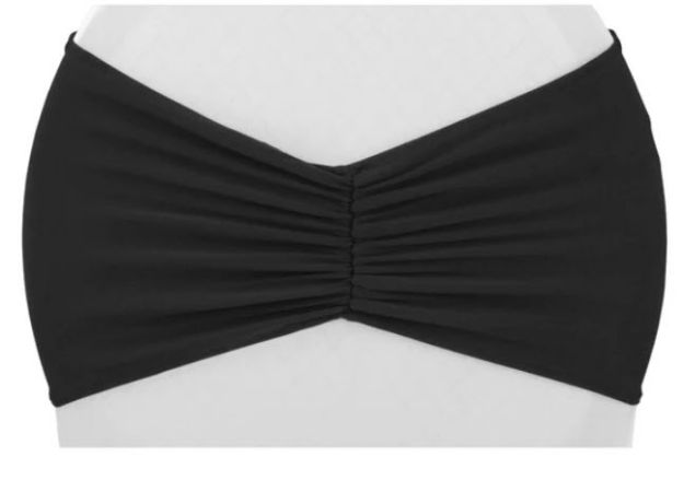 Picture of Sashe Band - Black (Ruffled Stretch)