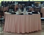 Picture of Table Cloth 120 - Blush (Lamour satin Round)