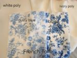 Picture of 18X18 - Dusty Blue (French Toile )