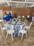 Picture of 132 - Blue (French Toile Round)