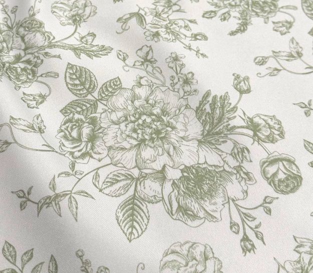 Picture of 90X156 - Sage (French Toile Rectangle)