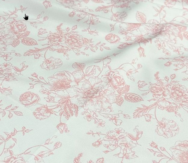 Picture of 90X156 - Mauve (French Toile Rectangle)