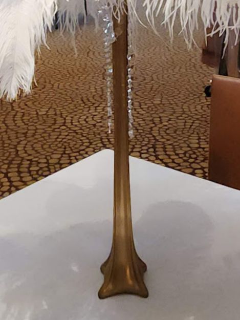 Picture of Vase (Gold eiffel tower vase) 24" - Gold